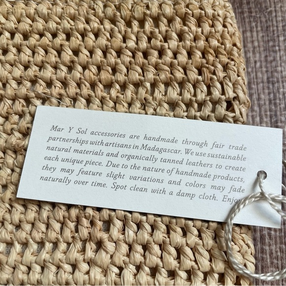 NWT Mar y Sol Natural Mia Clutch - Picture 5 of 6
